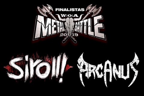 Nous finalistes de la WOA Metal Battle