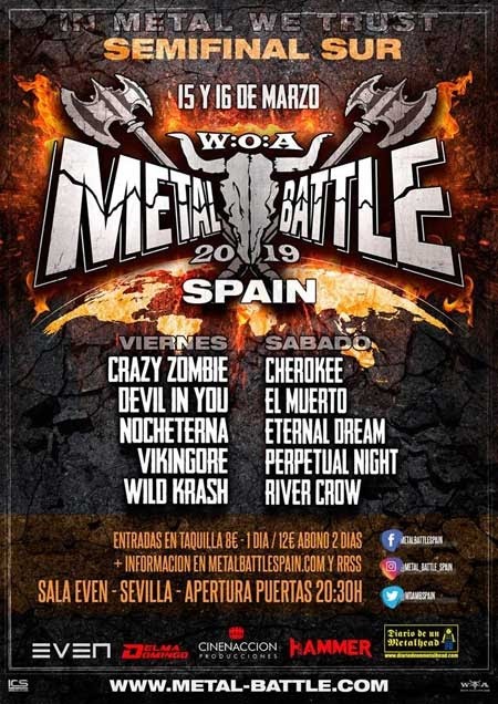 Cain's Dinasty i Eternal Psycho a la final del WOA MB Spain