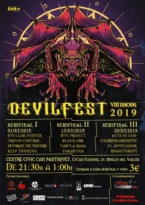 Este viernes segunda semifinal #devilfest19