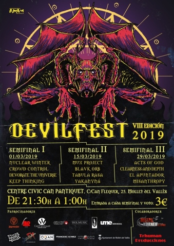 Este viernes última semifinal del Devilfest 19'