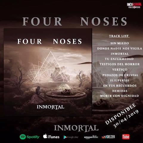 Four Noses mostra la portada i el tracklist del seu nou treball