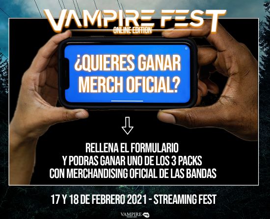 Sorteo especial Vampire Fest
