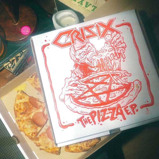 Crisix reparte pizzas en Barcelona: The Pizza EP
