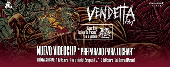 Vendetta FM - Nuevo video y fechas