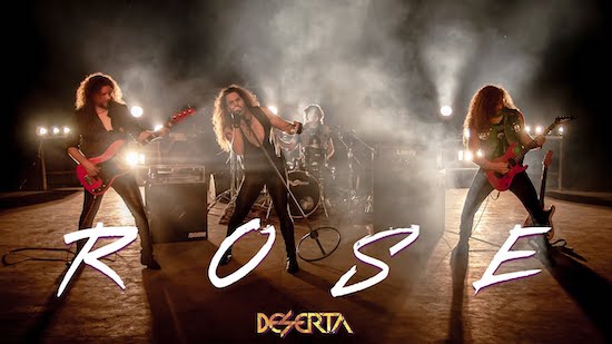 Rose es el primer video musical oficial de Deserta