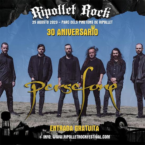 Persefone, última confirmación para el Ripollet Rock Festival 2023