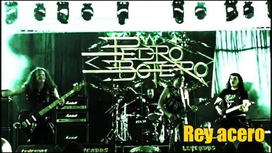 Nou videoclip Pedro Botero, Rey Acero