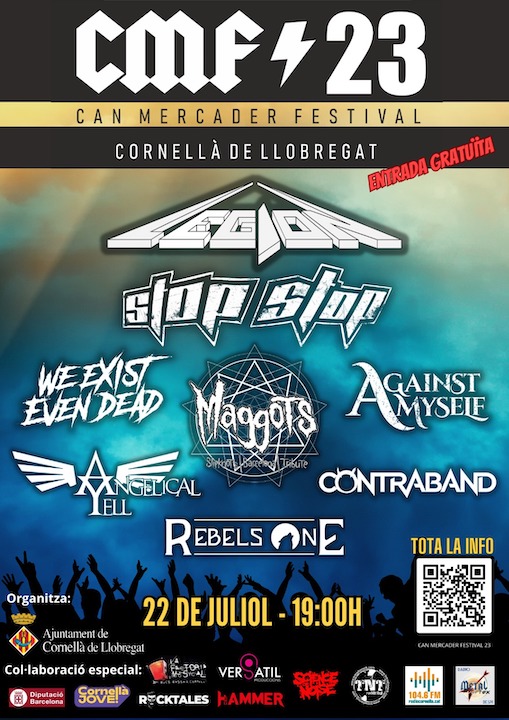 Legion + Stop, Stop!! + Maggots + Against MySelf + We Exist Even Dead + Angelical Yell Band + Cöntraband + Rebels One