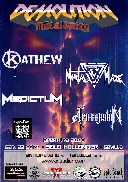 Kathew + Mortal Maze + Medictum + Armagedón Holländer (Sevilla)