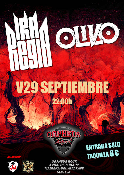 Ira Regia + Olivo Orpheus Rock (Sevilla)