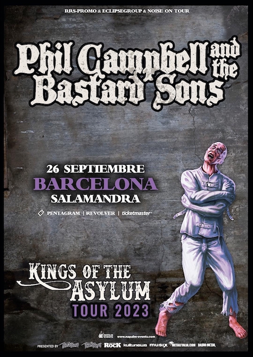 Phil Campbell and the Bastard Songs Salamandra (Barcelona)
