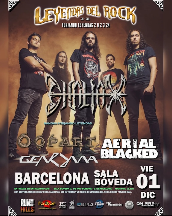 Dhaliax + Oopart + Aerial Blacked + Genoma Bóveda (Barcelona)