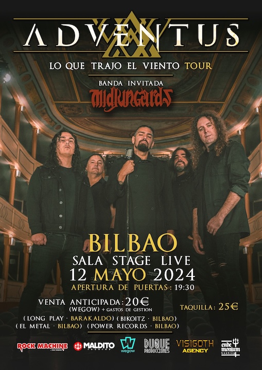 Adventus + Midjungards Stage Live (Bilbao)