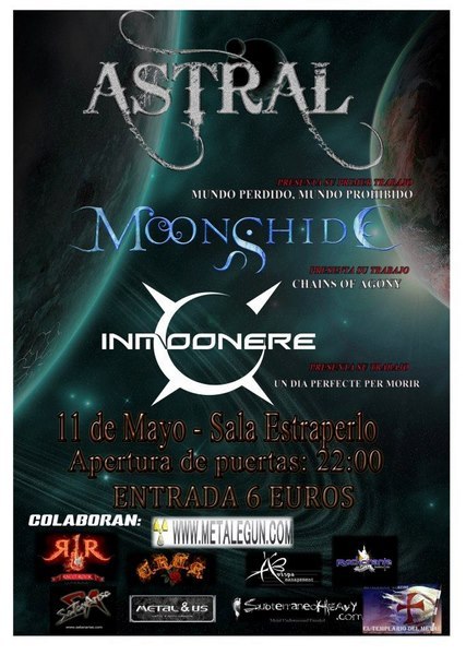 Inmoonere + Moonshide + Astral - 11/05/2013 Estraperlo (Badalona)