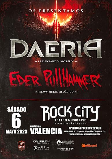 Daeria + Eder Pullhammer - 06/05/2023 - Rock City (Valencia)