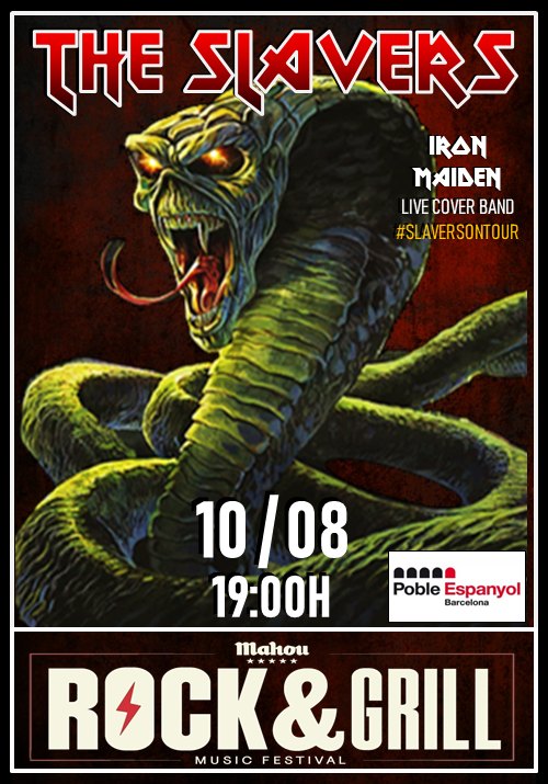 Rock & Grill Music Festival - The Slavers + Rosie's In Hell - 10/08/23 - Poble Espanyol (Bcn)