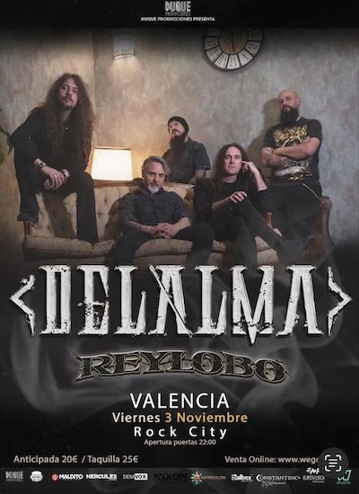 Delalma + Reylobo - 03/11/2023 - Rock City (Valencia)