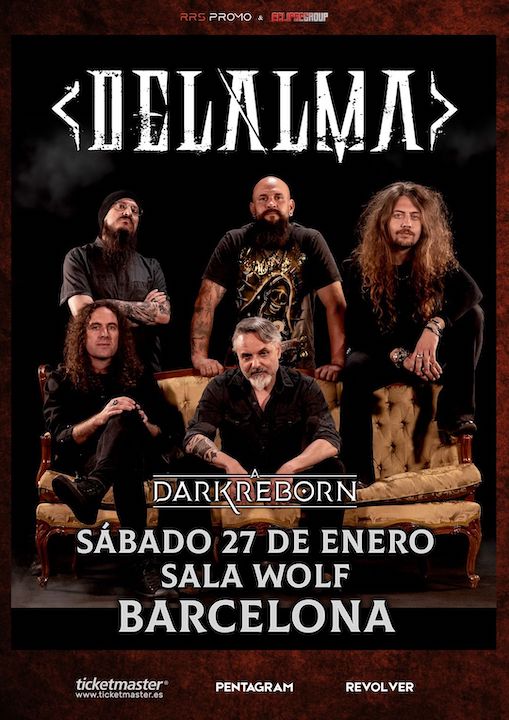 Delalma + A Dark Reborn - 27/01/2024 - Sala Wolf (Bcn)