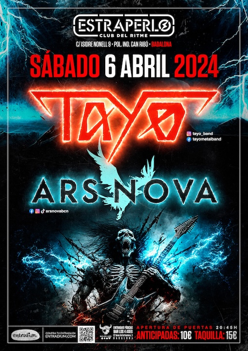 Tayo + Ars Nova - 06/04/2024 - Sala Estraperlo (Badalona)
