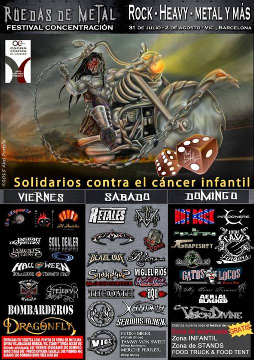 Video promocional del festival Ruedas de Metal