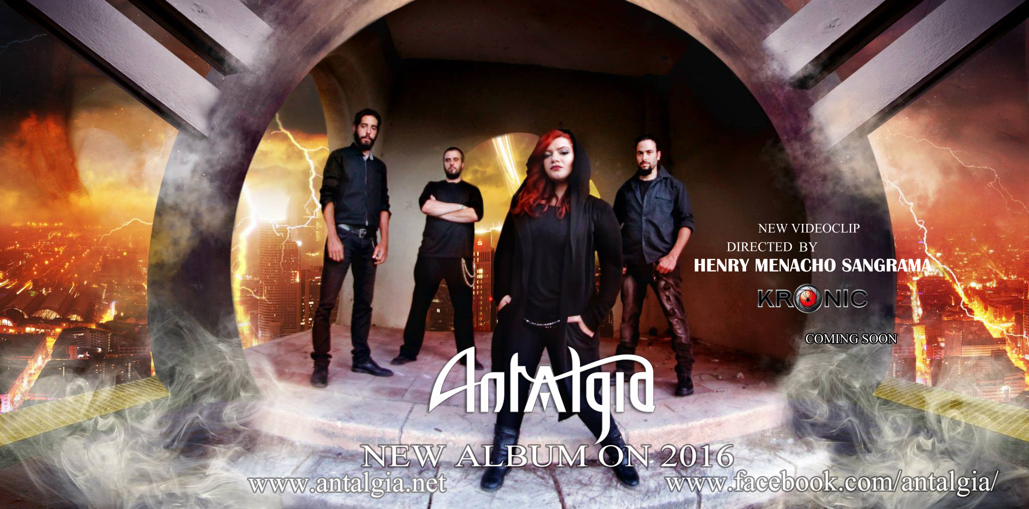 Antalgia presentan el videoclip de adelanto de su nuevo disco