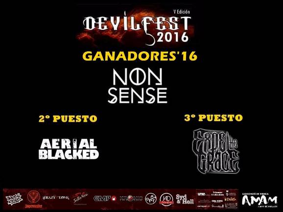 Ganadores del Devilfest 2016