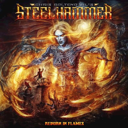 Chris Boltendahl’s Steelhammer lanza el videoclip de su primer single Reborn in Flames