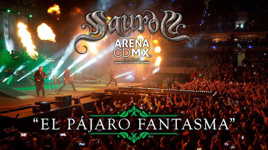 Saurom: El Pájaro Fantasma en vivo en el Arena CDMX