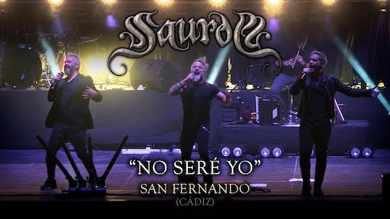 Saurom publica en vivo en San Fernando, No Seré Yo