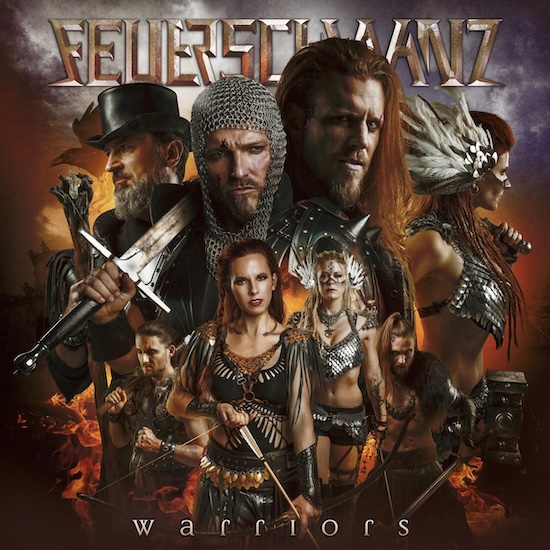 Primer lanzamiento de FEUERSCHWANZ en inglés: Warriors